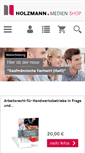 Mobile Screenshot of holzmann-medienshop.de