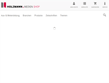 Tablet Screenshot of holzmann-medienshop.de
